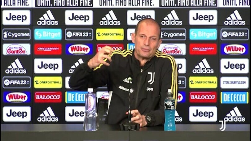 Allegri: "Dobbiamo difendere il secondo posto"