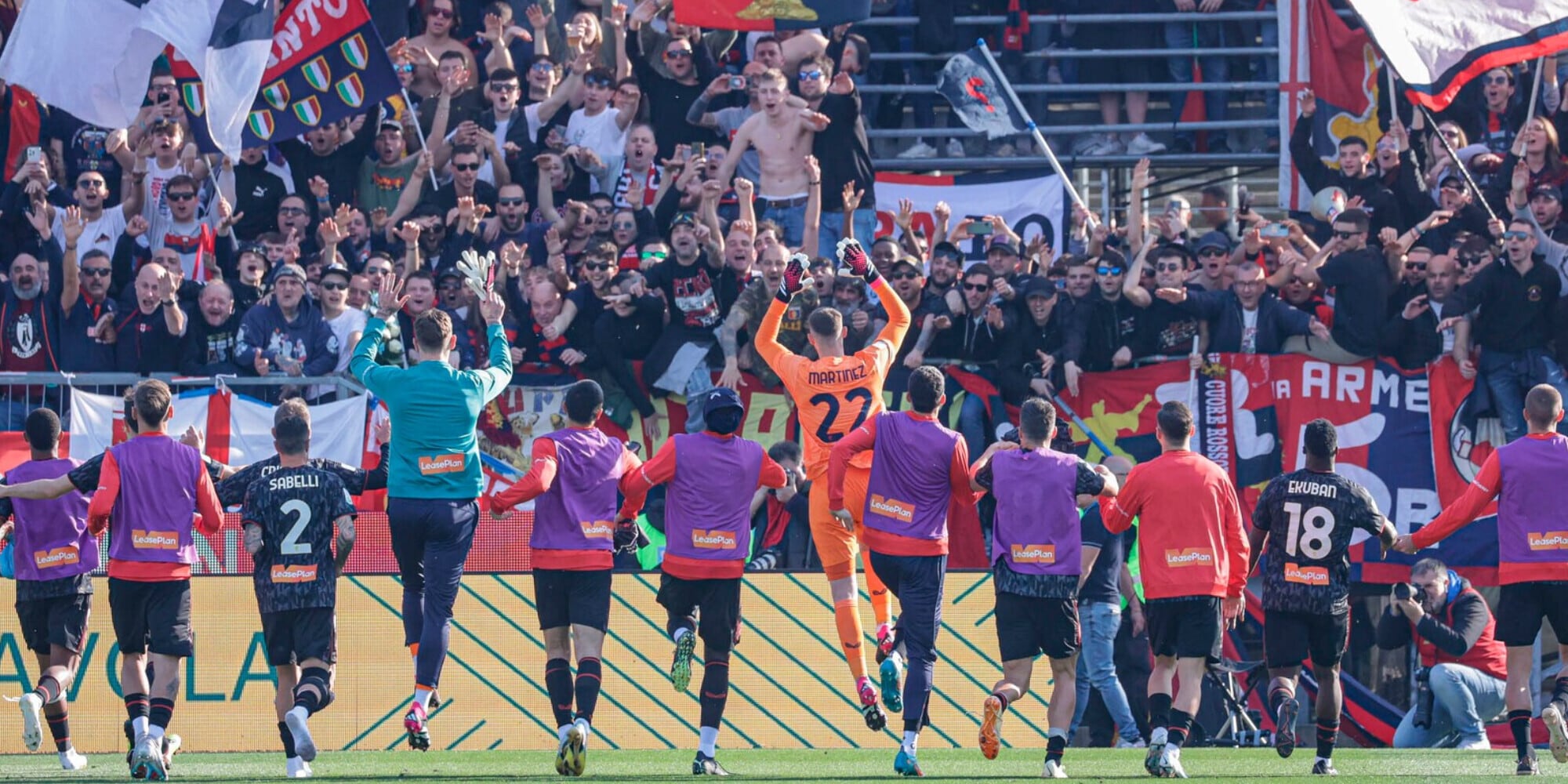 Genoa sogna la vetta: tris a Brescia e il Frosinone cade col Cosenza!