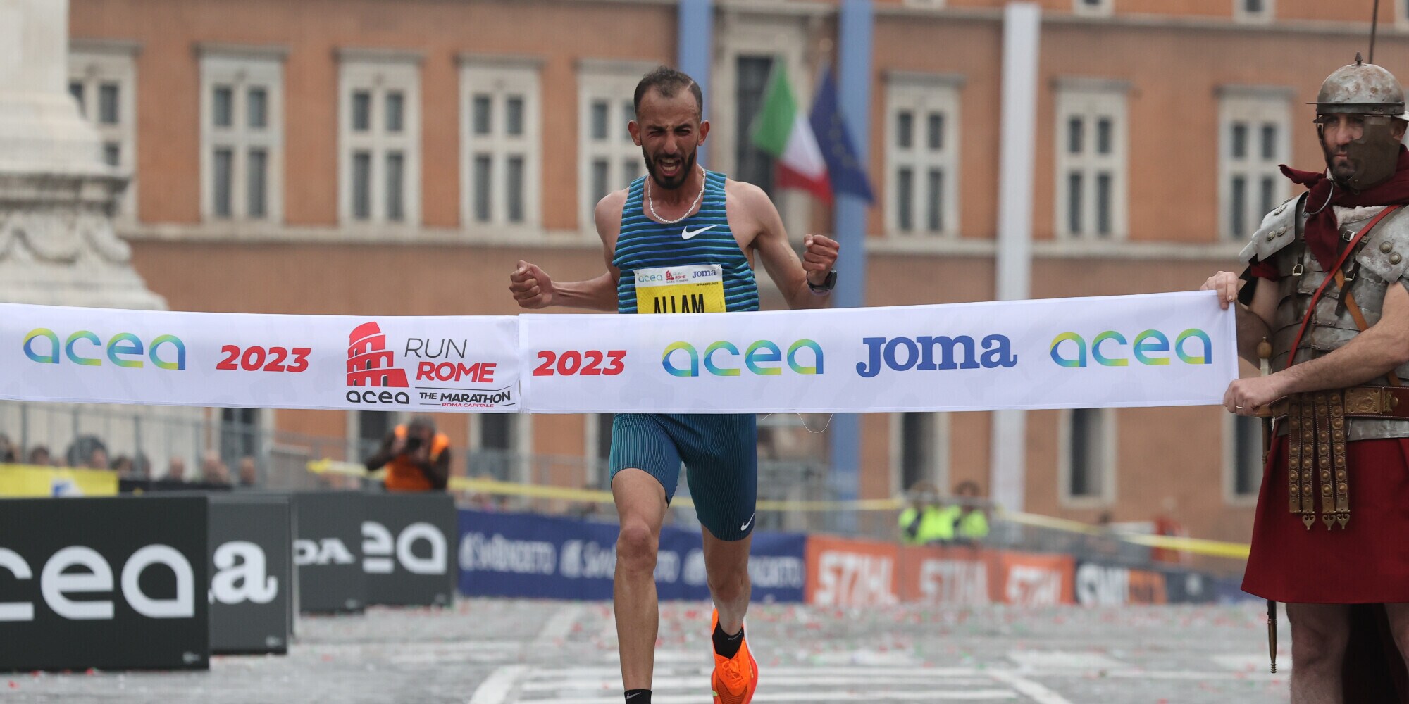 Sono Allam Taoufik e Betty Chepkwony il Re e la Regina di Acea Run Rome The Marathon