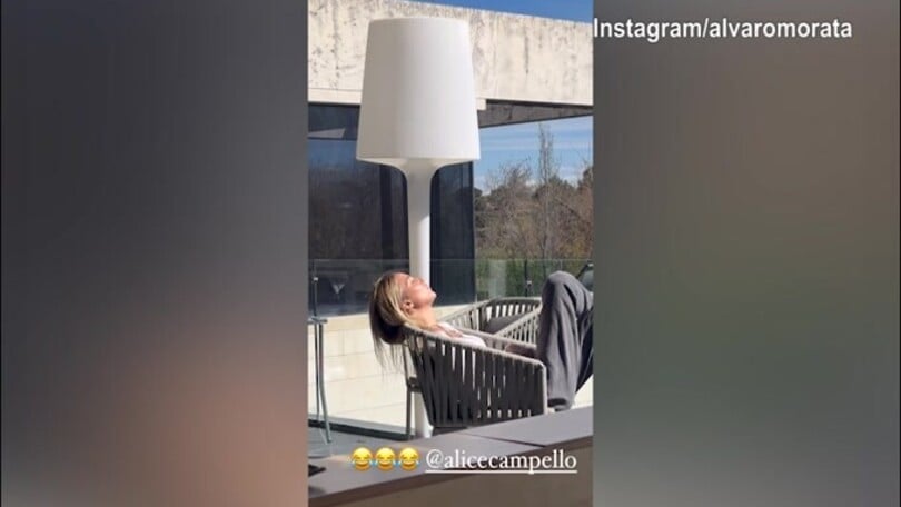 Morata "punzecchia" Alice: "É scarsissima in tutto.."