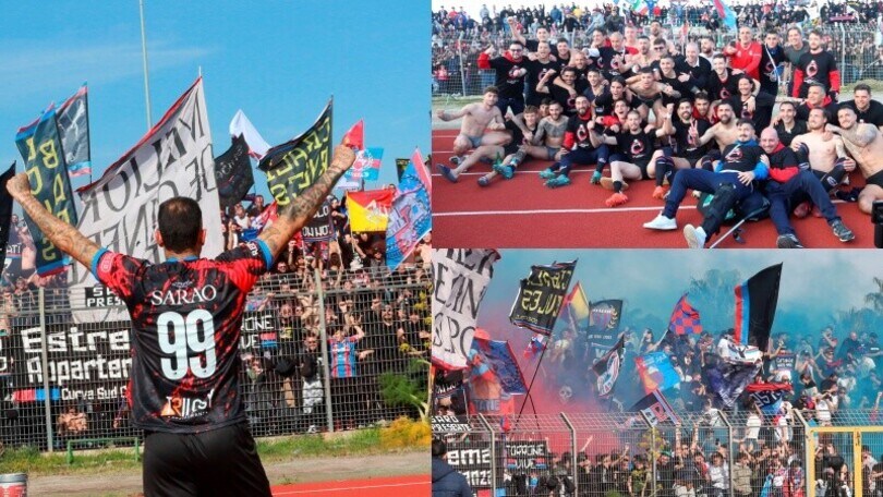 Catania, è la festa per la promozione in Serie C