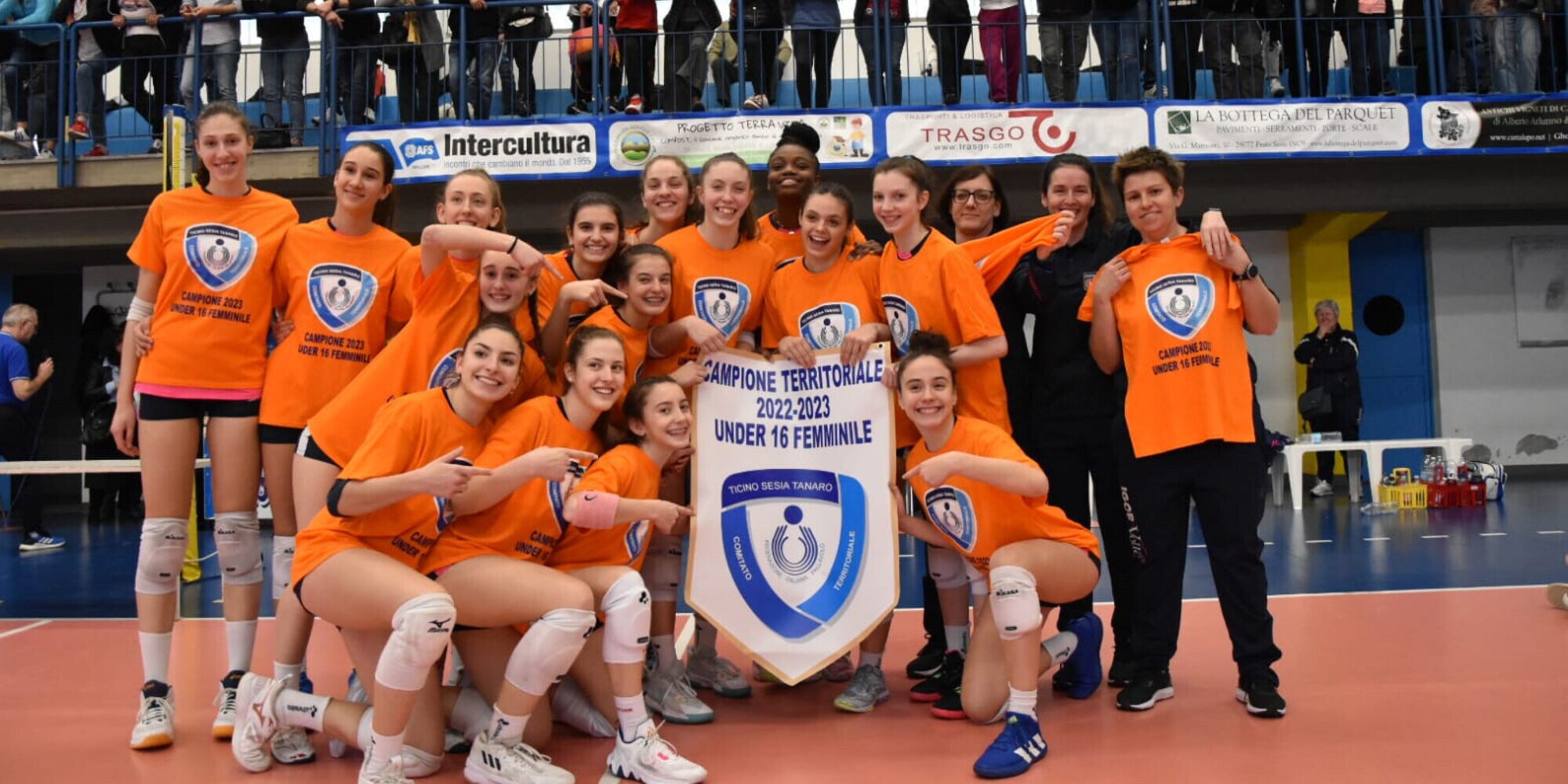 Agilvolley: l'U16 è campione territoriale