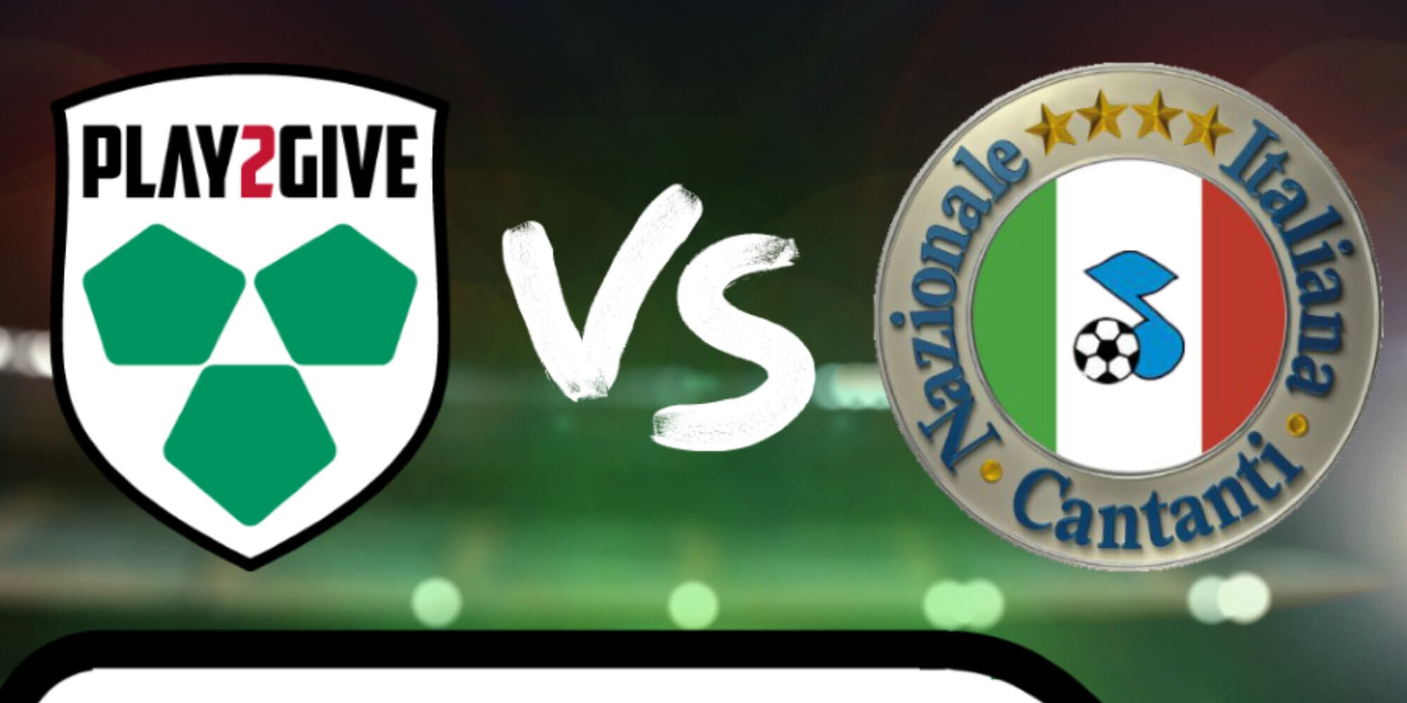 Play2Give e Nazionale Cantanti di nuovo in campo per "Riciclove"