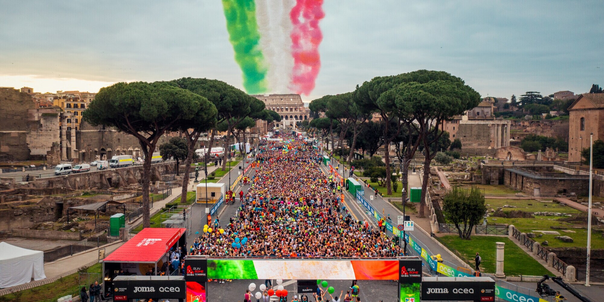 Sono 28.411 i partecipanti di Acea Run Rome The Marathon,