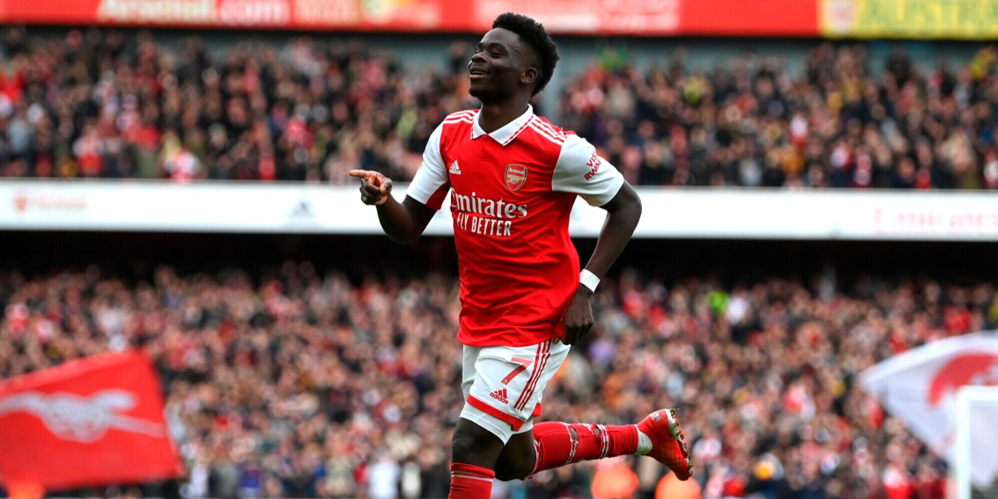 Saka: dal rigore sbagliato contro l’Italia al sogno Premier con l’Arsenal