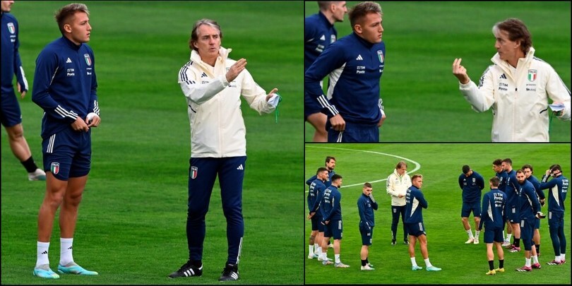 Retegui con l'Italia: le indicazioni di Mancini e il primo allenamento