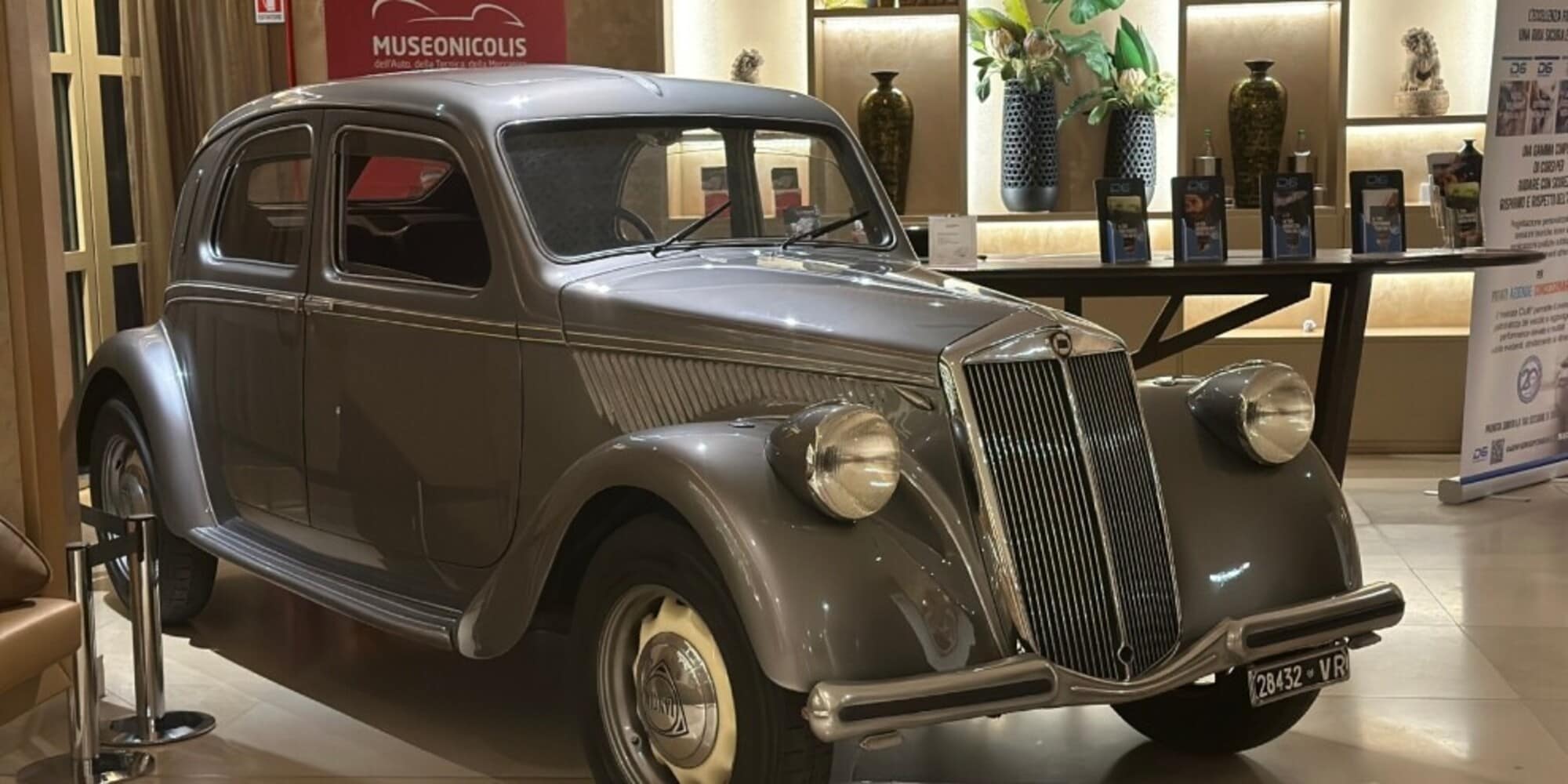 Museo Nicolis, tutti gli occhi sulla Lancia Aprilia "1500 II serie" del 1942