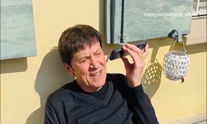 Sanremo è finito, ma il cuore di Morandi balla ancora un 'tango'