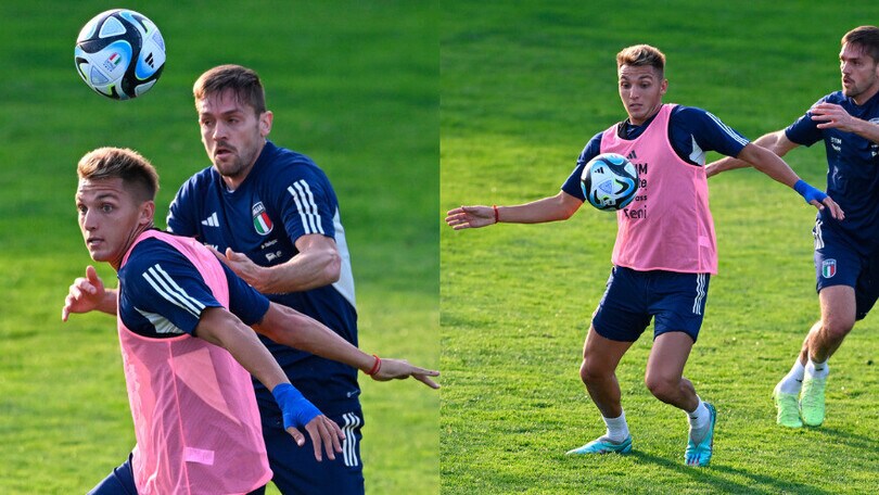 L'Italia si prepara per l'Inghilterra: in campo anche Retegui