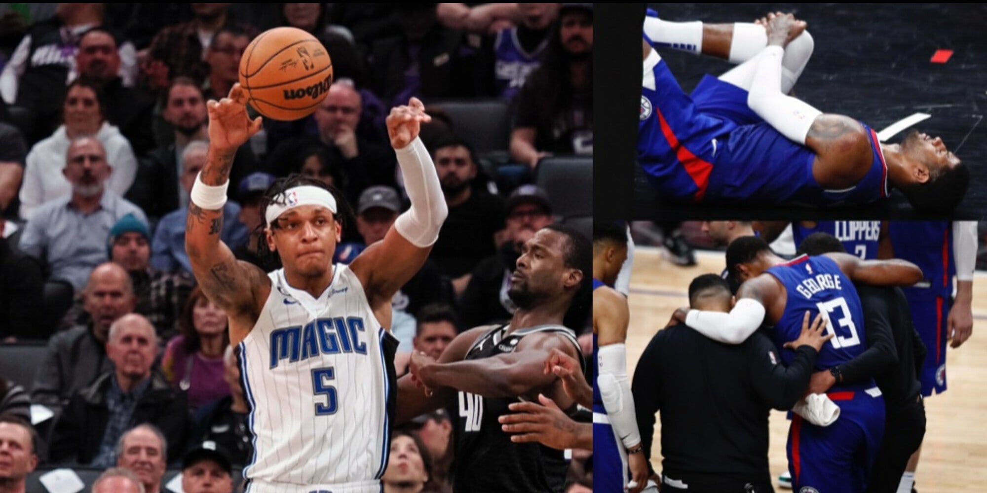 Nba, Banchero super: Orlando batte Washington. Paul George ko