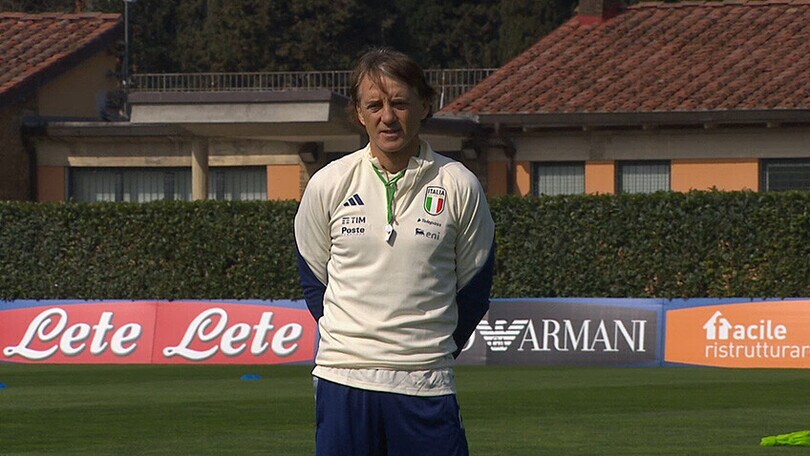 La rifinitura degli Azzurri prima della partenza