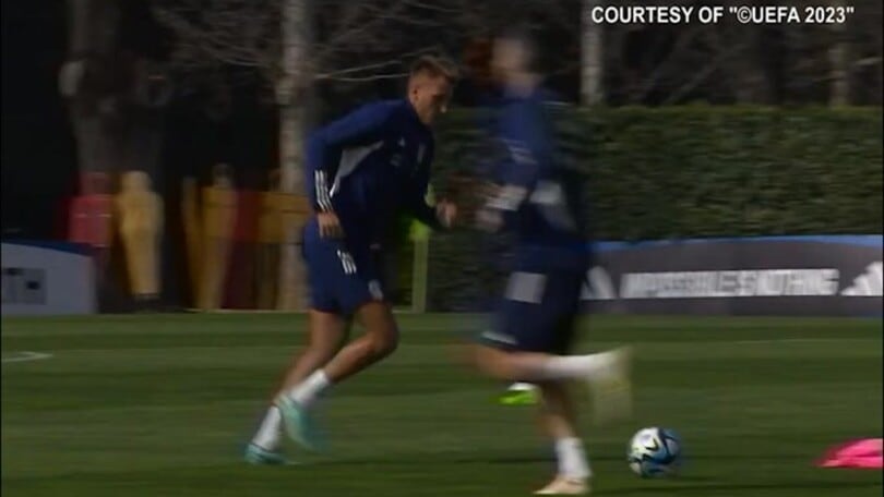 Italia-Inghilterra, allenamento ad alta intensità per gli azzurri