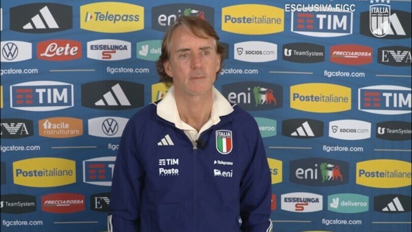 Mancini: "Sempre affascinante sfidare l'Inghilterra"