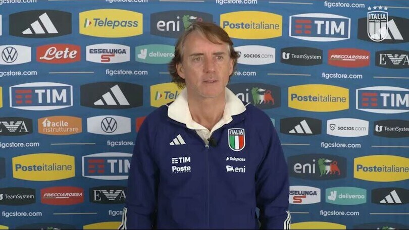 Mancini: “Contro l'Inghilterra una sfida affascinante” E su Vialli…