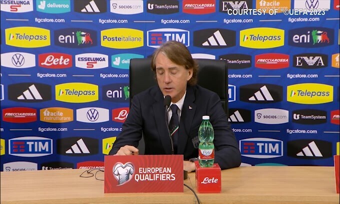 Mancini: "Ho visto una squadra straordinaria nella ripresa"