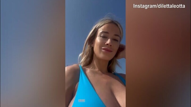Vacanze insieme per Diletta Leotta e Karius
