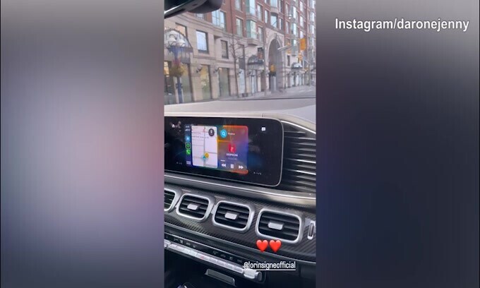 Balletto in auto per Lorenzo Insigne