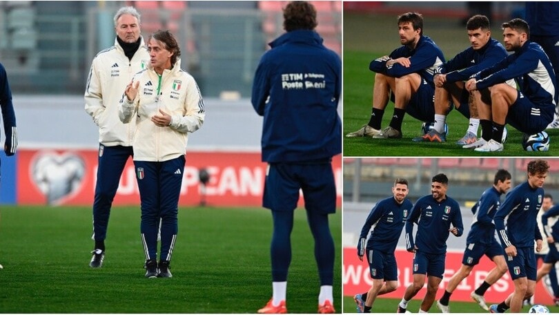 Mancini chiama, l'Italia risponde in allenamento: Malta nel mirino