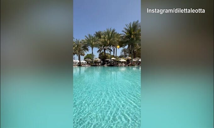 Diletta Leotta, ultime ore di vacanza a Dubai