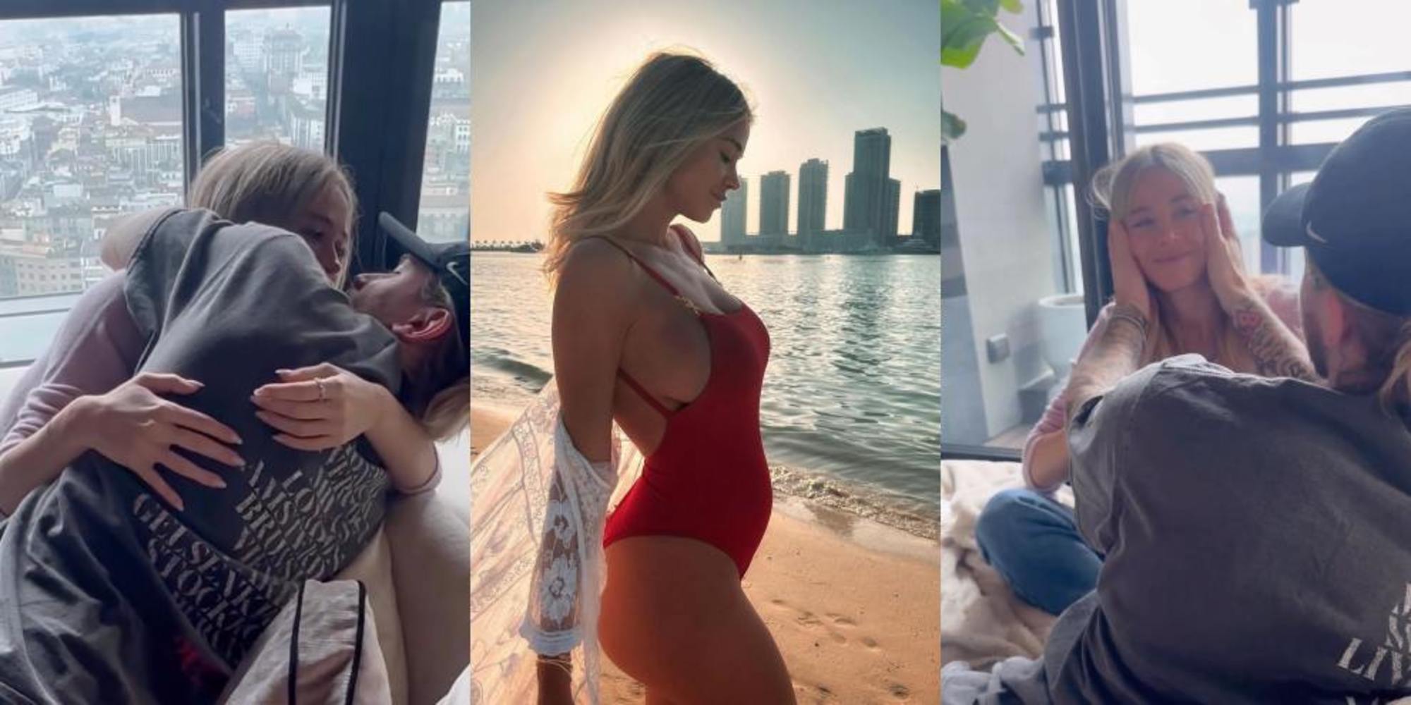 Diletta Leotta incinta, la prima foto con il pancione e le dolci parole