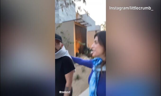 Elisabetta Canalis in Messico tra cibo e...palestra