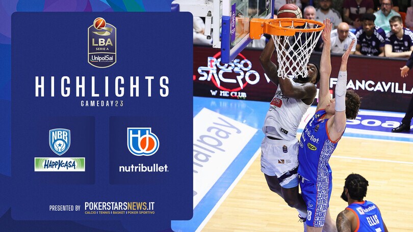 Happy Casa Brindisi - NutriBullet Treviso Basket