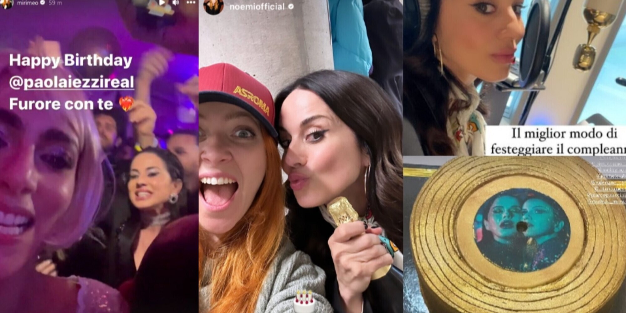 Paola Iezzi, compleanno scatenato con Miriam Leone e Noemi: quanto Furore!