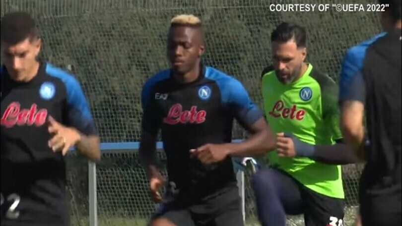 Napoli, infortunio per Osimhen: è a rischio per la Champions