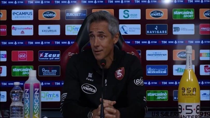 Paulo Sousa: "Per la salvezza dare più del 100%"