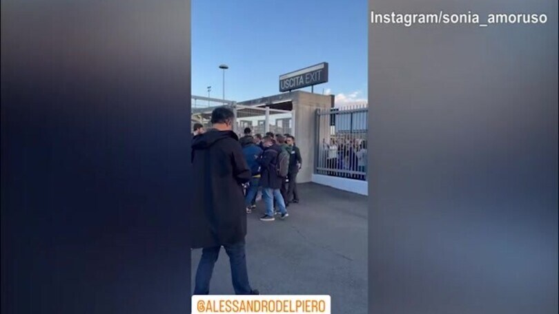 Juve, sorpresa a Torino: ecco Del Piero all'Allianz Stadium