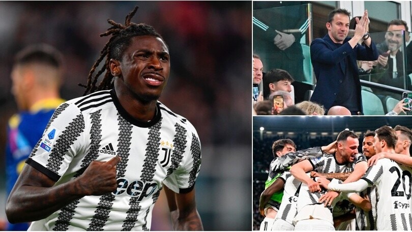 Juventus, Kean stende il Verona: 1-0 sotto gli occhi di Del Piero