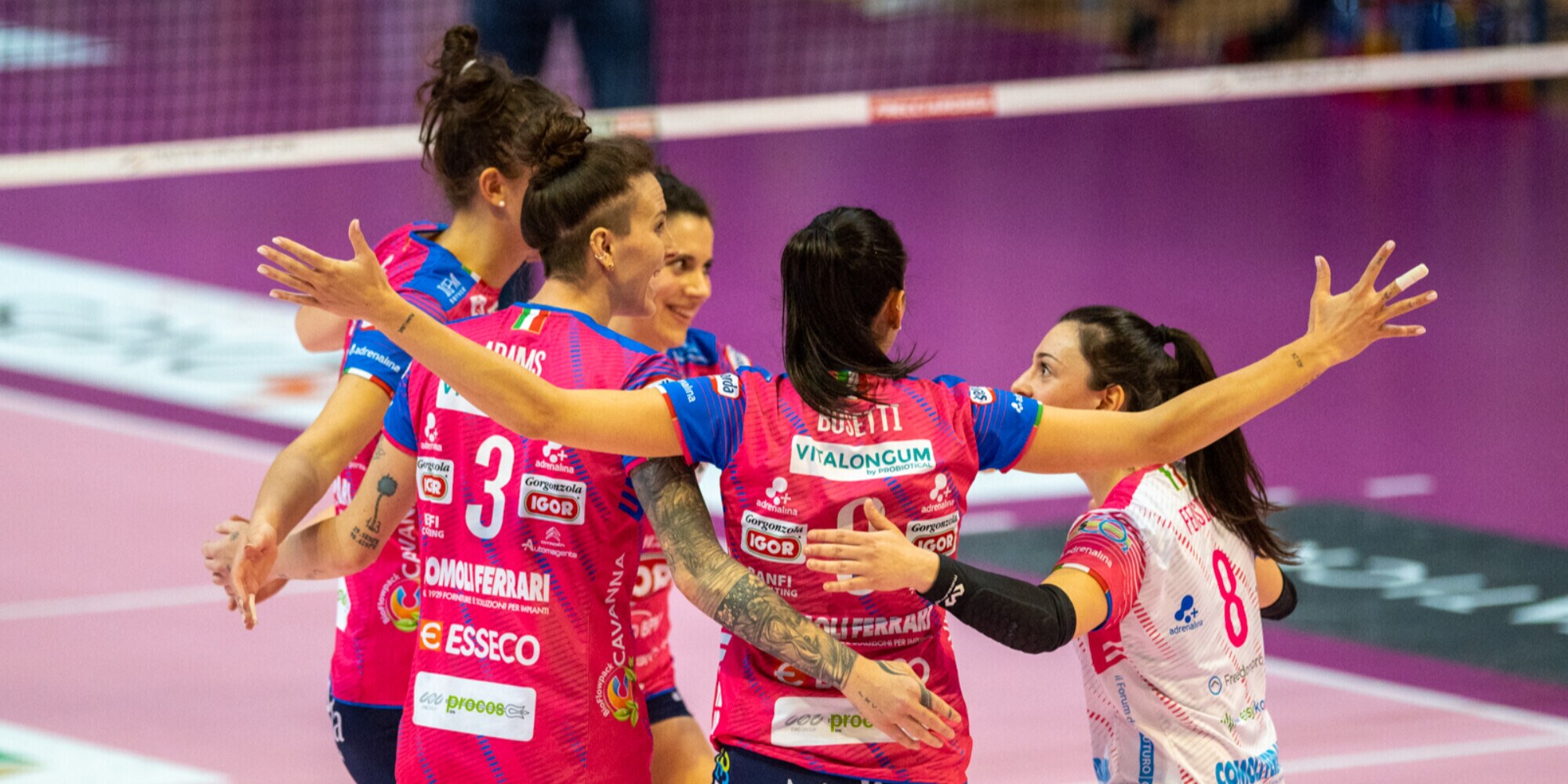 Busto entra nei Play Off, Conegliano e Novara da tre punti