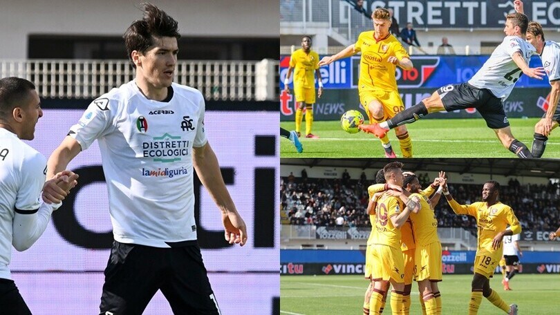 Shomurodov salva lo Spezia con la Salernitana dopo l'autorete di Caldara
