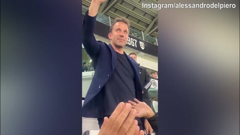Del Piero ai tifosi della Juve: "Grazie"
