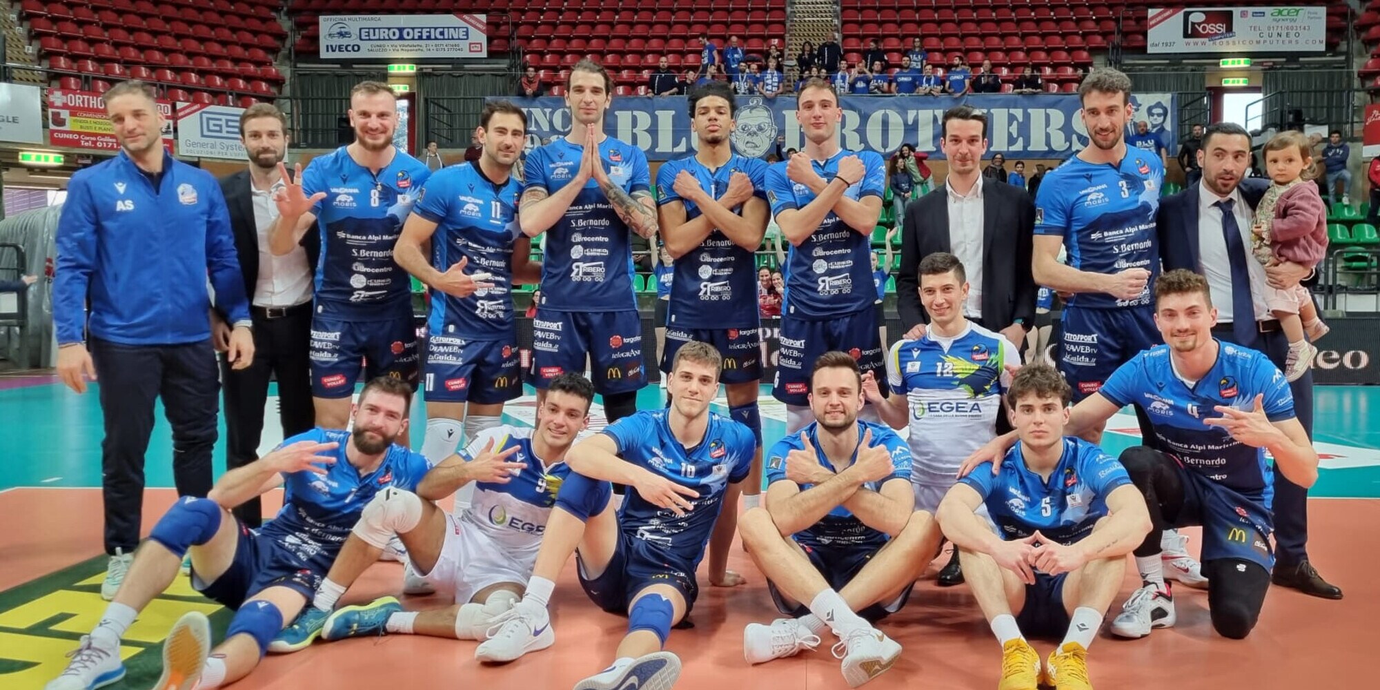 Cuneo chiude la stagione con la vittoria casalinga contro Reggio Emilia