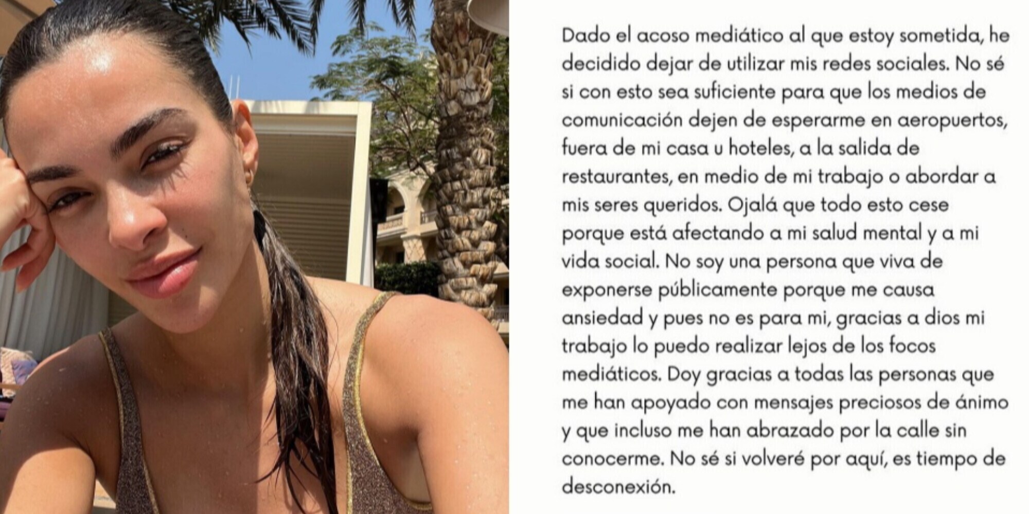 Dani Alves, Joana Sanz ha deciso: "È ora di staccare, non so se tornerò"
