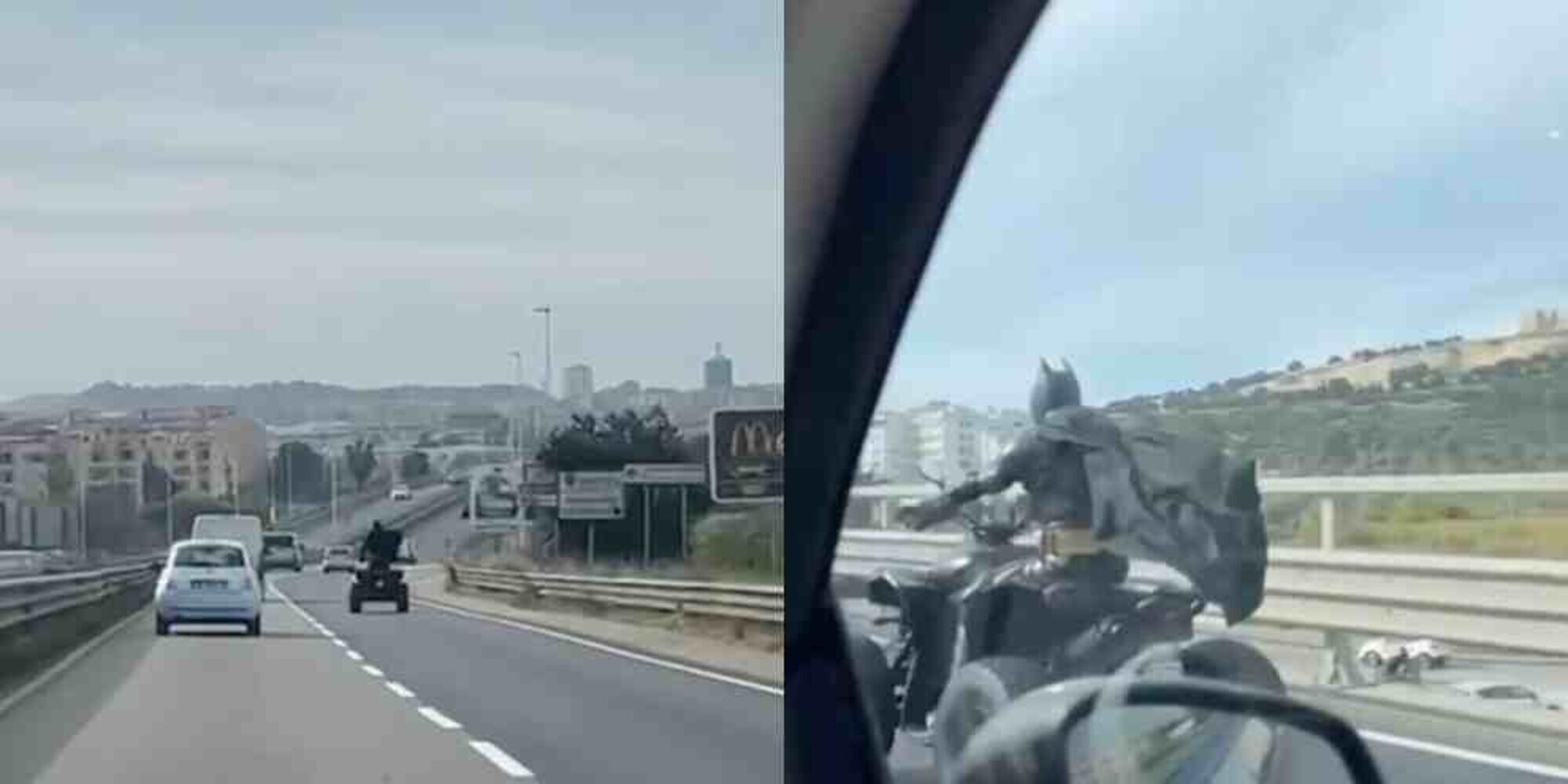 Batman cambia veicolo: la sua Batmobile diventa un... quad!