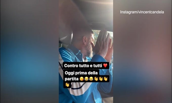 Candela e la passione per la sua Roma: "Mai sola mai" a squarciagola!