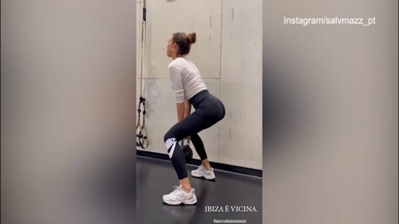 Lady Politano accende il web: ecco l'ultimo allenamento in palestra