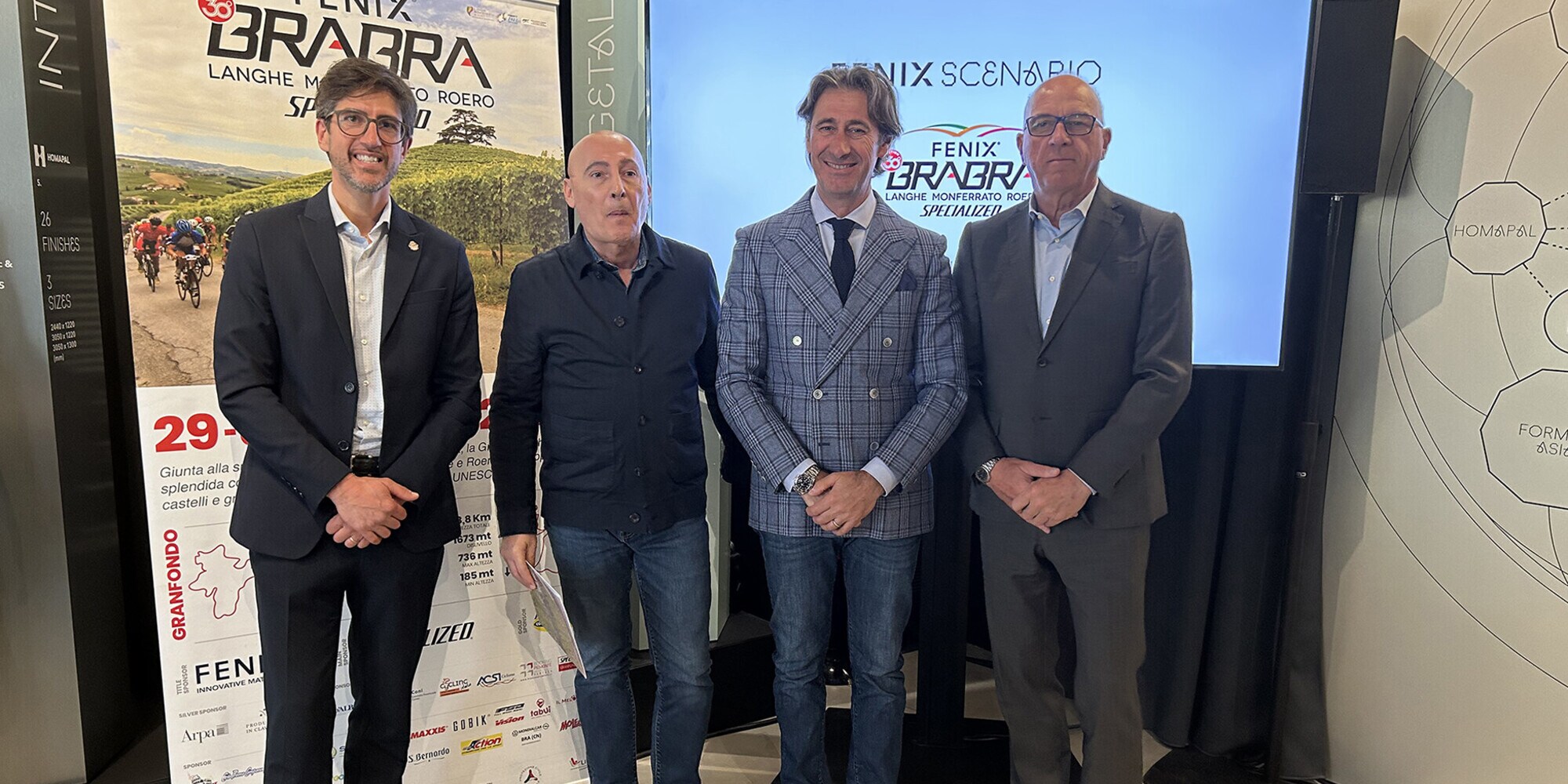 Presentata la 30° edizione della Gran Fondo Bra Bra Fenix