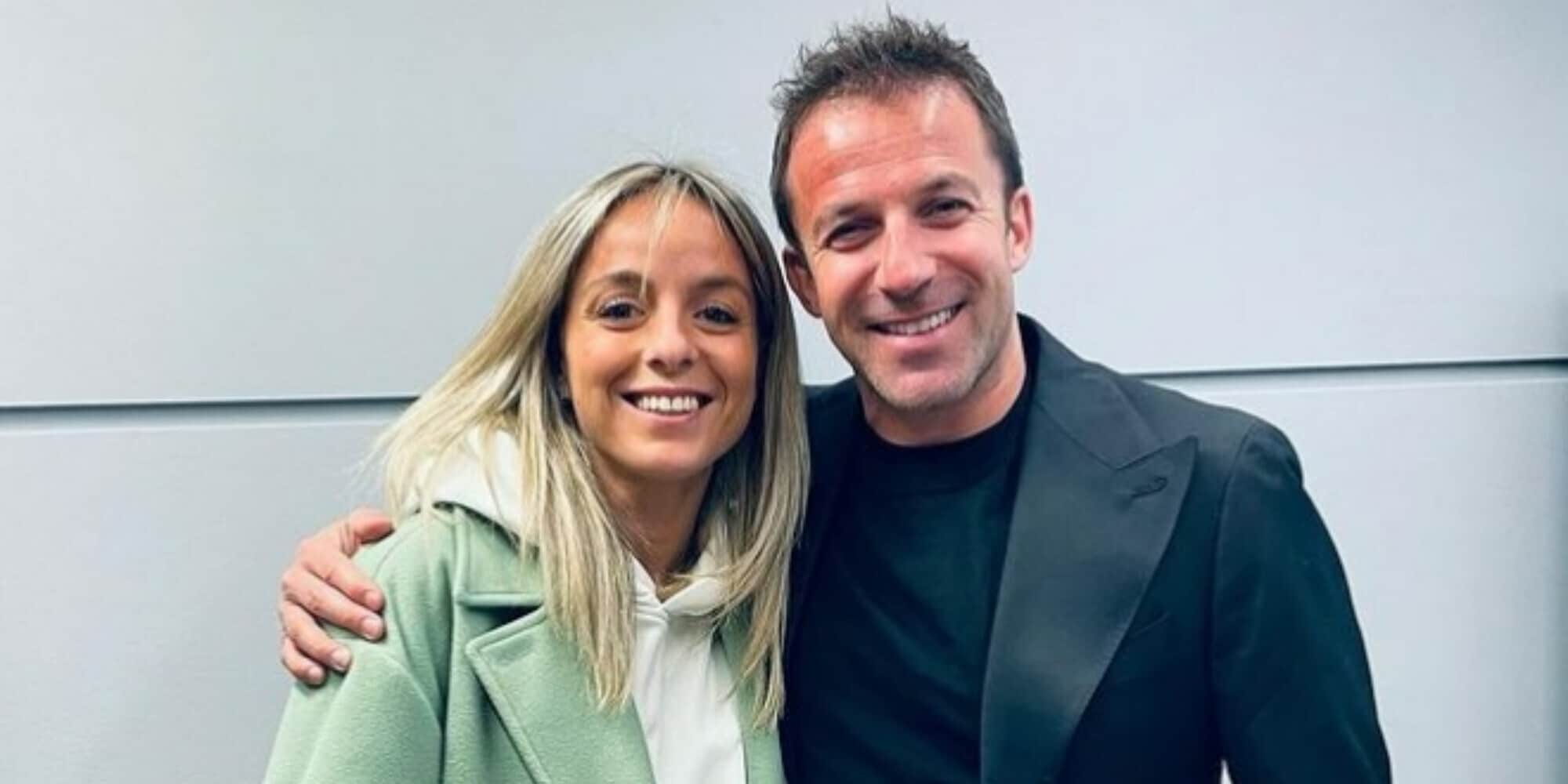 Juve Women: Rosucci, la foto con Del Piero e la dedica