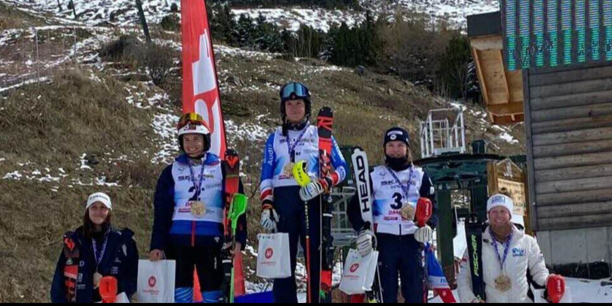 FISI-AOC: i risultati dello Slalom di Les Menuires, del Gigante di Soldeu e dello Slalom all’Abetone