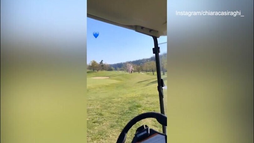 Inter, il 'Tucu' al sole sui campi da golf