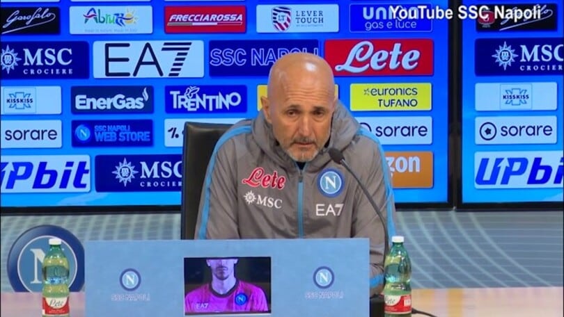 Spalletti: "Osimhen potrebbe esserci con il Milan"
