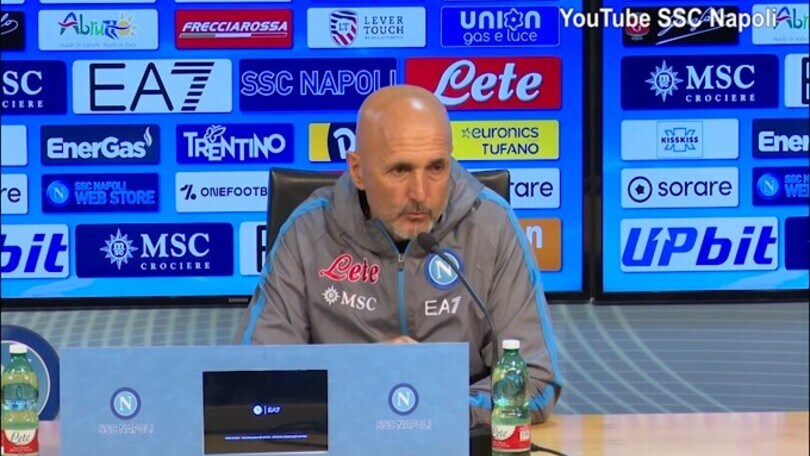 Spalletti sulla Champions: "Nessuno ha festeggiato per il sorteggio Champions"