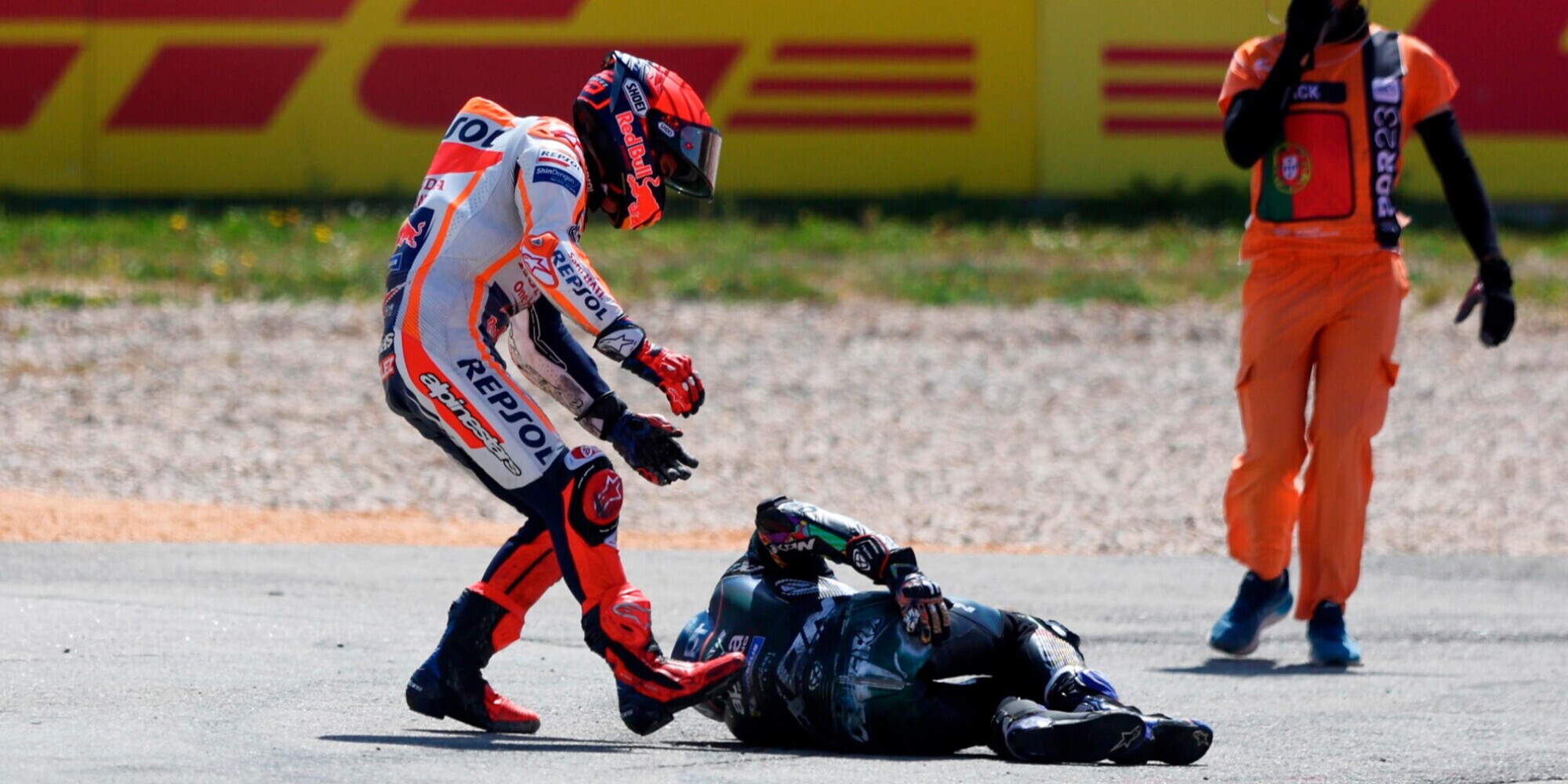 MotoGP, niente penalità per Marquez a Austin? Le parole di Ezpeleta
