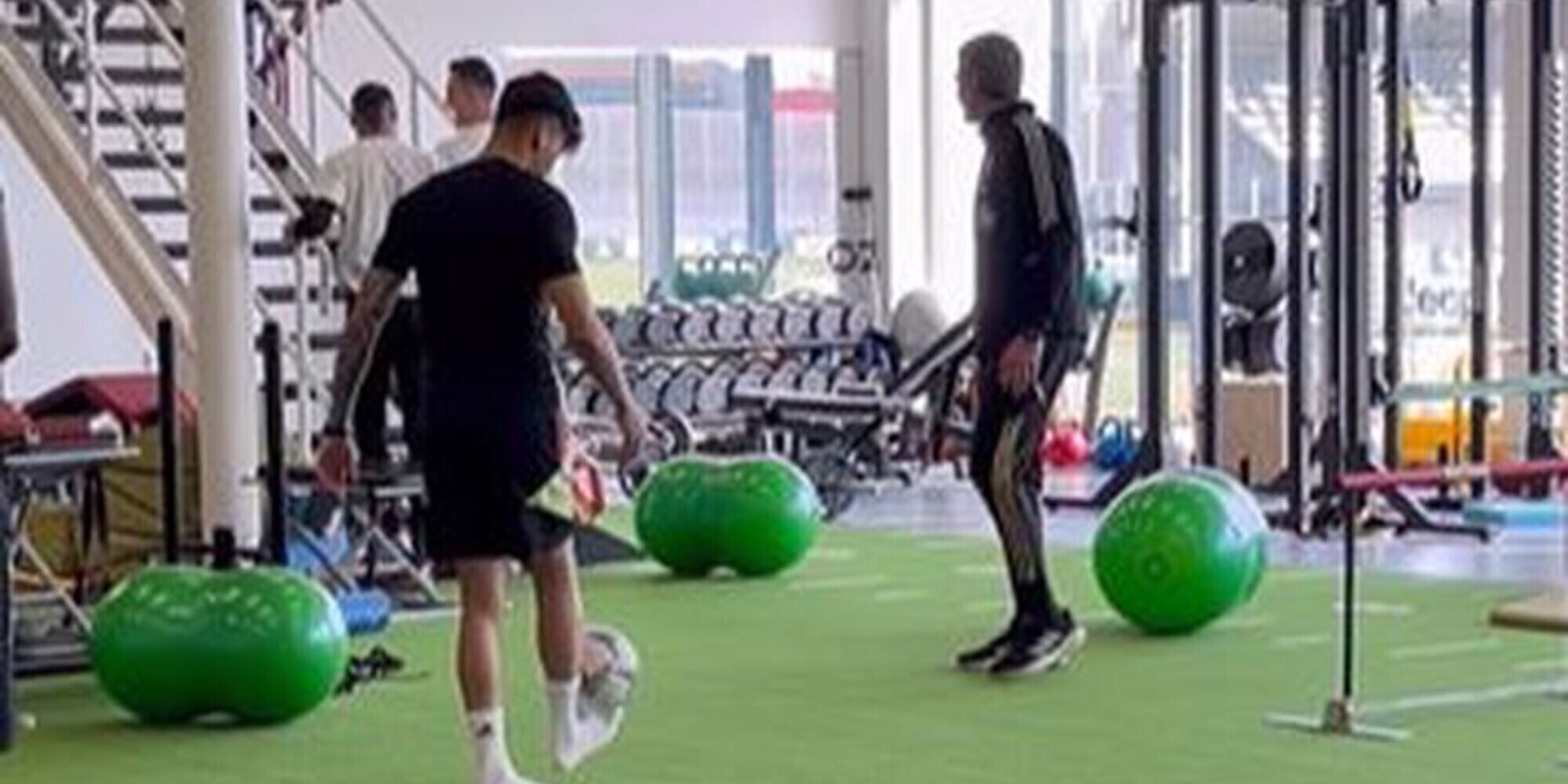 Juve, Kaio Jorge rivede la luce: le immagini in palestra