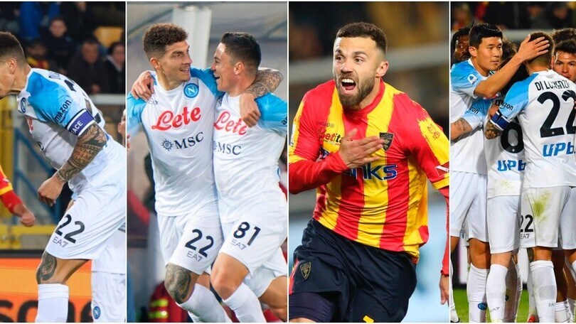 Lecce-Napoli 1-2: Spalletti torna a vincere, clamoroso autogol di Gallo