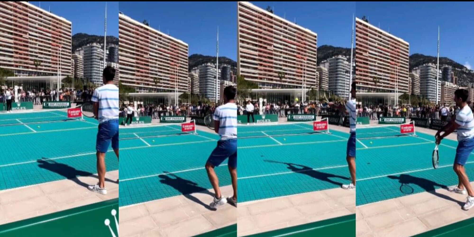 Sinner e Djokovic, che show in città! Al via il Masters 1000 di Montecarlo
