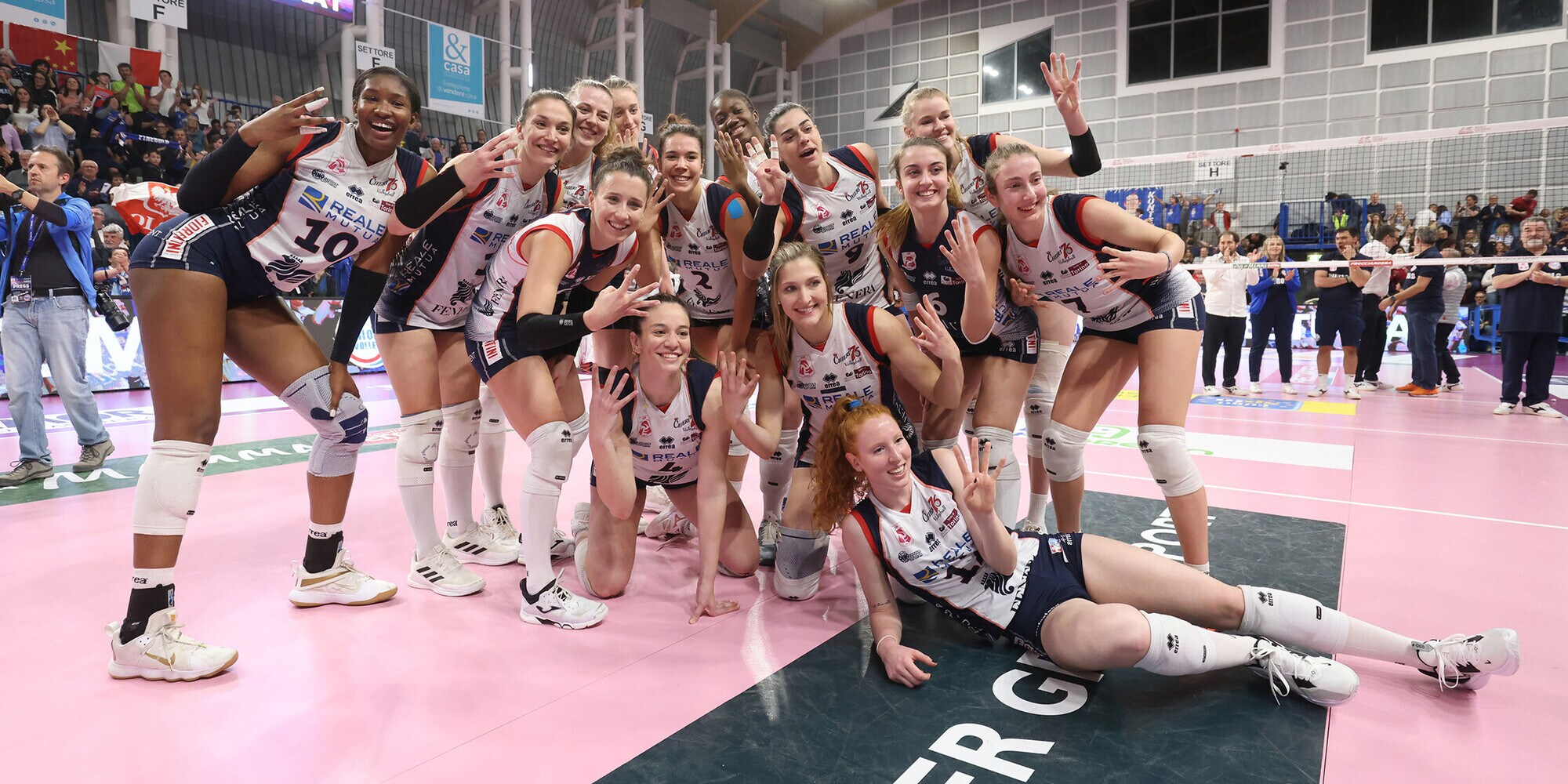 La Reale Mutua Fenera Chieri '76 batte Pinerolo e chiude la regular season al quarto posto